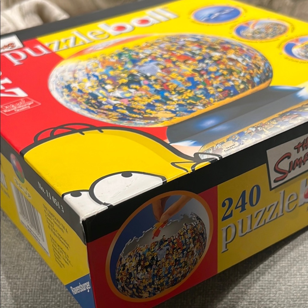 Ravensburger 🔴3/$25! 🔴 The Simpsons Puzzleball 240 piece jigsaw puzzle - Picture 12 of 12